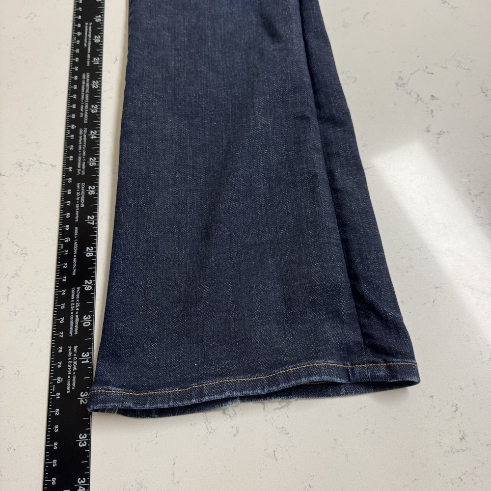 Lucky Brand‎ White Oak Cone Denim Lolita Boot Cut Selvedge US Made Size 4/27 - Picture 11 of 12